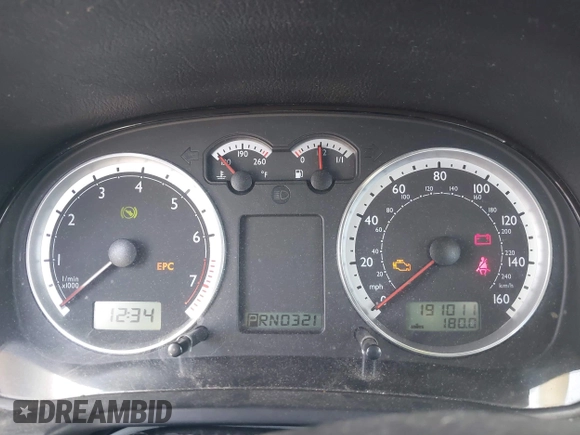 2004 Volkswagen Jetta GL z VIN 3VWRA69M34M031594, wystawiony jako IAAI lot #42565161 z przebiegiem 191 011 mil mil oraz . Historia ofert i sprzedaży dostępna na DreamBid. Obrazek 7.