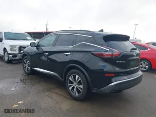 2020 Nissan Murano SV with VIN 5N1AZ2BS7LN152588, listed as a IAAI auction lot 41202824 with 87,976 mi miles. Bid and sale history available at carsss.com. Image 3.