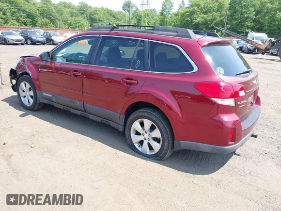 2011 Subaru Outback Limited with VIN 4S4BRBJCXB3372722, listed as a IAAI auction lot 42399740 with 122,185 mi miles and . Bid and sale history available at DreamBid. Image 3.