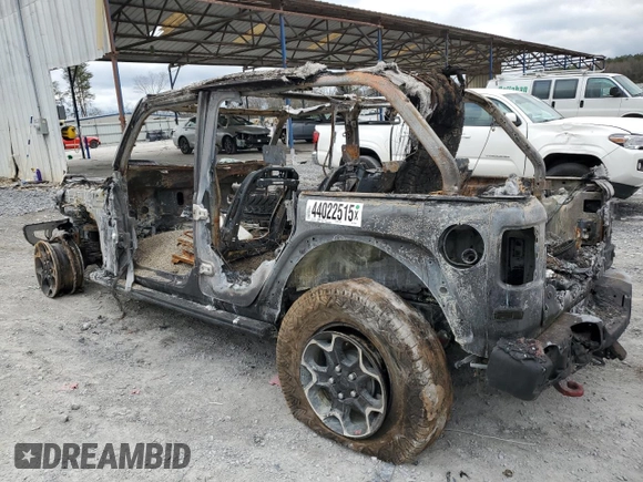 2020 Jeep Wrangler Unlimited Recon with VIN 1C4HJXFNXLW265344, listed as a Copart auction lot 45737395 with Not provided miles and Non repairable. Bid and sale history available at DreamBid. Image 2.