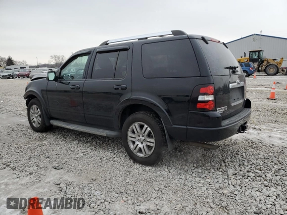 2010 Ford Explorer Limited with VIN 1FMEU7F80AUB02680, listed as a Copart auction lot 42133545 with 95,419 mi miles and Salvage Title. Bid and sale history available at carsss.com. Image 2.