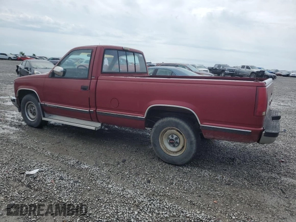 1990 GMC Sierra 1500 z VIN 1GTFC24K8LE514419, wystawiony jako Copart lot #57265335 z przebiegiem 162 045 mil mil oraz Szkoda całkowita • Salvage title. Historia ofert i sprzedaży dostępna na DreamBid. Obrazek 2.