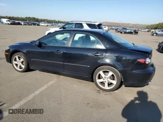 2008 Mazda 6 i Sport VE with VIN 1YVHP80C285M28541, listed as a Copart auction lot 55785064 with 131,544 mi miles and Non Repairable. Bid and sale history available at carsss.com. Image 2.
