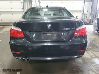 2008 BMW 5 Series 535xi with VIN WBANV935X8CW55292, listed as a Copart auction lot 47441195 with 141,876 mi miles and Salvage Title. Bid and sale history available at carsss.com. Image 6.
