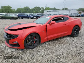 2019 Chevrolet Camaro 2SS z VIN 1G1FH1R71K0126646, wystawiony jako Copart lot #58600435 z przebiegiem 49 459 mil mil oraz Szkoda całkowita • Salvage title. Historia ofert i sprzedaży dostępna na DreamBid. Obrazek 1.