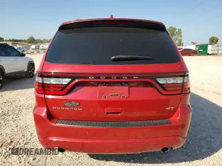 2022 Dodge Durango GT Plus with VIN 1C4RDHDG7NC102371, listed as a Copart auction lot 75436294 with 37,403 mi miles and Clean title. Bid and sale history available at DreamBid. Image 6.