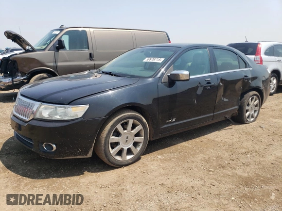 2008 Lincoln MKZ with VIN 3LNHM26T58R667917, listed as a Copart auction lot 59976715 with 163,546 mi miles and Salvage title. Bid and sale history available at DreamBid. Image 1.