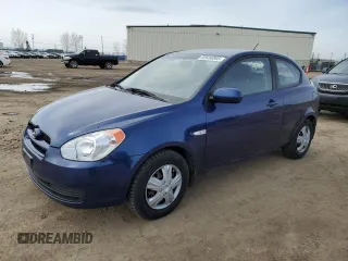2011 Hyundai Accent L with VIN KMHCN3BC5BU193339, listed as a Copart auction lot 52600385 with 173,754 mi miles and Salvage Title. Bid and sale history available at carsss.com. Image 1.