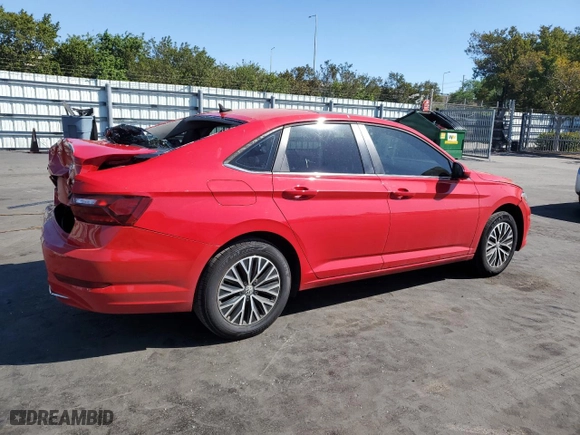 2020 Volkswagen Jetta S with VIN 3VWCB7BU4LM058420, listed as a Copart auction lot 48042235 with 43,053 mi miles and Salvage Title. Bid and sale history available at carsss.com. Image 3.