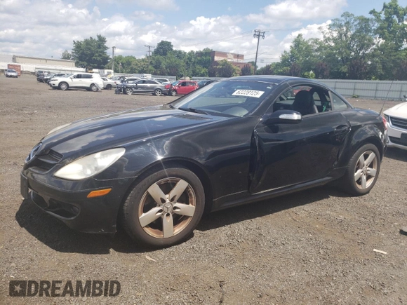 2007 Mercedes-Benz SLK 280 с VIN WDBWK54FX7F142331, выставлен на аукционе Copart как лот 62228125 с пробегом 84 643 миль миль и Списание • Salvage title. История ставок и продаж доступна на DreamBid. Изображение 1.