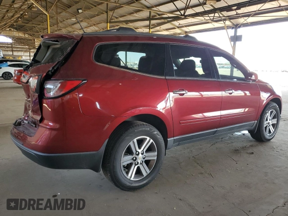 2015 Chevrolet Traverse LT with VIN 1GNKRGKD8FJ280283, listed as a Copart auction lot 54553215 with 103,515 mi miles and Salvage Title. Bid and sale history available at carsss.com. Image 3.