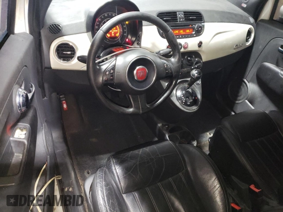 2013 FIAT 500 Sport with VIN 3C3CFFBR1DT554123, listed as a Copart auction lot 54749385 with 137,875 mi miles and Clean Title. Bid and sale history available at carsss.com. Image 8.