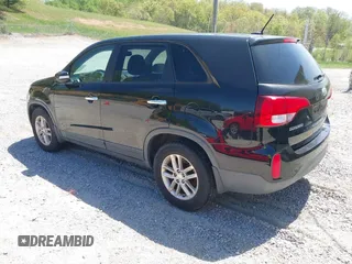 2014 Kia Sorento LX with VIN 5XYKT3A64EG508333, listed as a IAAI auction lot 42107255 with 150,600 mi miles. Bid and sale history available at carsss.com. Image 3.