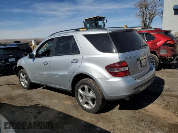 2008 Mercedes-Benz M 320 CDI with VIN 4JGBB22EX8A427338, listed as a Copart auction lot 45130815 with 168,586 mi miles and Salvage Title. Bid and sale history available at carsss.com. Image 2.