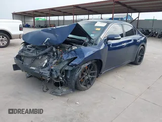 2013 Nissan Maxima SV with VIN 1N4AA5AP7DC800881, listed as a IAAI auction lot 42281857 with 223,098 mi miles and . Bid and sale history available at DreamBid. Image 2.