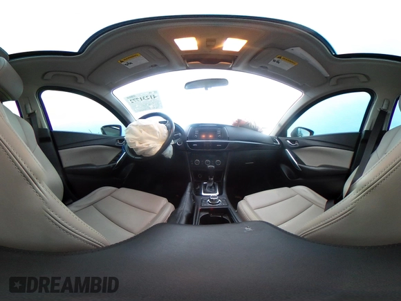 2015 Mazda 6 i Touring with VIN JM1GJ1V5XF1202210, listed as a IAAI auction lot 41231772 with 49,929 mi miles and . Bid and sale history available at DreamBid. Image 20.