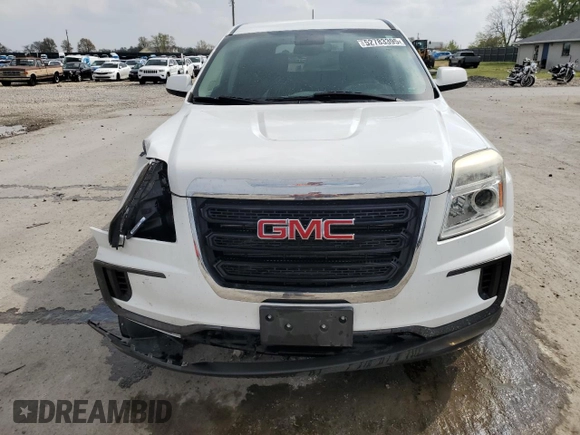 2017 GMC Terrain SLE with VIN 2GKALMEK4H6305053, listed as a Copart auction lot 52783395 with 123,336 mi miles and Salvage Title. Bid and sale history available at carsss.com. Image 5.