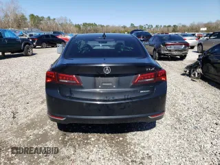 2015 Acura TLX V6 Advance with VIN 19UUB3F76FA009789, listed as a Copart auction lot 47651305 with 218,495 mi miles and Salvage Title. Bid and sale history available at carsss.com. Image 6.