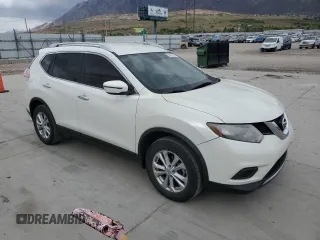 2016 Nissan Rogue SV with VIN KNMAT2MVXGP629263, listed as a Copart auction lot 54783115 with 136,322 mi miles and Clean Title. Bid and sale history available at carsss.com. Image 4.