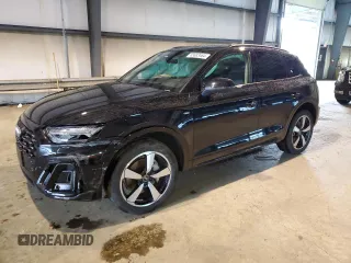 2023 Audi Q5 S line Prestige with VIN WA1FAAFY6P2126012, listed as a Copart auction lot 85683464 with 8,367 mi miles and Salvage Title. Bid and sale history available at carsss.com. Image 1.
