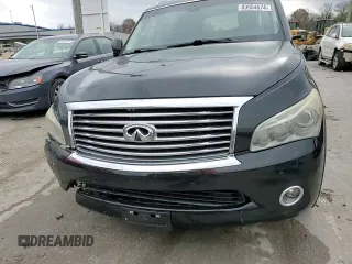 2014 Infiniti QX80 with VIN JN8AZ2NF3E9551761, listed as a Copart auction lot 83954674 with 165,388 mi miles and Salvage Title. Bid and sale history available at DreamBid. Image 12.