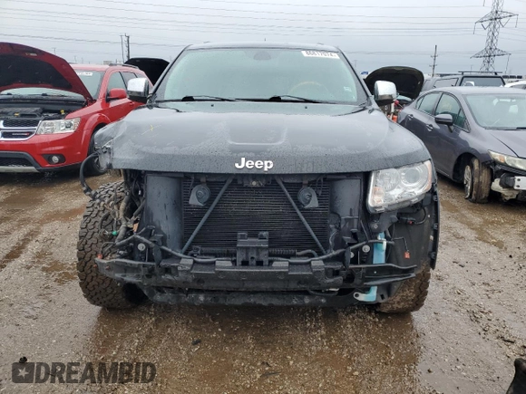2013 Jeep Grand Cherokee Overland with VIN 1C4RJFCT9DC615096, listed as a Copart auction lot 86817074 with 112,421 mi miles and Salvage Title. Bid and sale history available at carsss.com. Image 5.