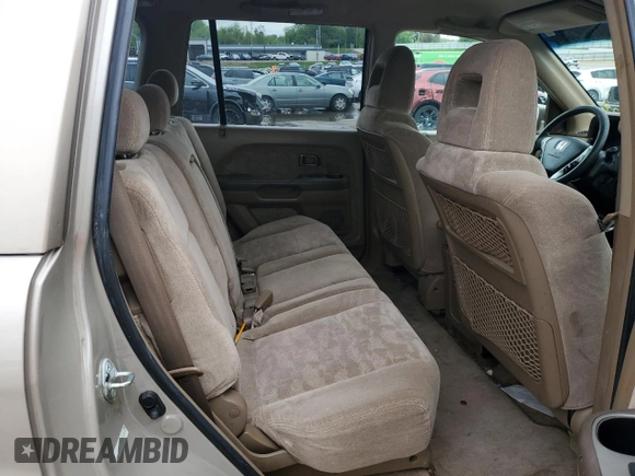 2003 Honda Pilot EX with VIN 2HKYF18463H563074, listed as a Copart auction lot 54780665 with 256,496 mi miles and Salvage Title. Bid and sale history available at DreamBid. Image 11.