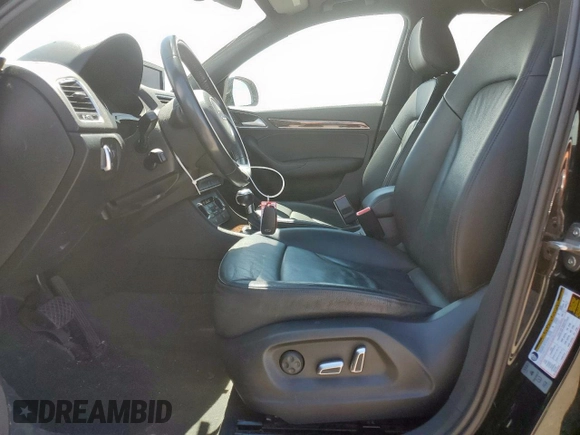 2016 Audi Q3 Premium Plus with VIN WA1BFCFS5GR023114, listed as a Copart auction lot 57947165 with 55,079 mi miles and Salvage title. Bid and sale history available at DreamBid. Image 7.