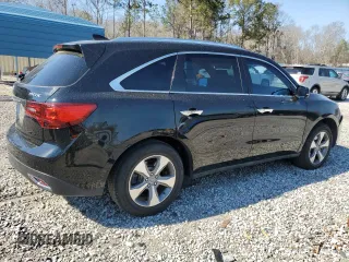 2014 Acura MDX with VIN 5FRYD3H20EB006578, listed as a Copart auction lot 49607875 with 128,393 mi miles and Salvage Title. Bid and sale history available at carsss.com. Image 3.