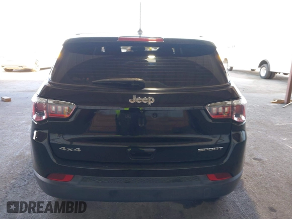 2017 Jeep Compass Sport z VIN 3C4NJDABXHT665044, wystawiony jako IAAI lot #41652512 z przebiegiem 56 423 mil mil oraz . Historia ofert i sprzedaży dostępna na DreamBid. Obrazek 17.