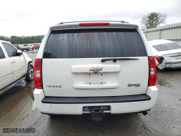 2008 Chevrolet Tahoe Hybrid with VIN 1GNFC13598R171424, listed as a Copart auction lot 87730475 with NaN miles and Salvage Title. Bid and sale history available at carsss.com. Image 6.