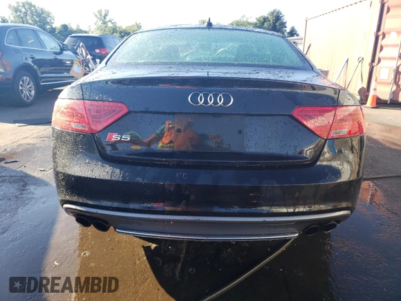 2013 Audi S5 Premium Plus with VIN WAUGGAFR1DA034225, listed as a Copart auction lot 70420854 with 86,717 mi miles and Salvage Title. Bid and sale history available at carsss.com. Image 6.