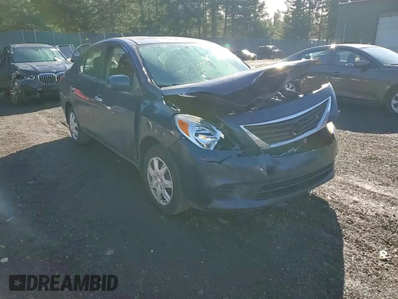 2012 Nissan Versa SV with VIN 3N1CN7AP6CL847182, listed as a Copart auction lot 47076275 with 137,493 mi miles and Salvage Title. Bid and sale history available at carsss.com. Image 11.