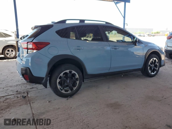 2021 Subaru Crosstrek Premium with VIN JF2GTAPC5M8266862, listed as a Copart auction lot 64136355 with 41,777 mi miles and Salvage title. Bid and sale history available at DreamBid. Image 3.