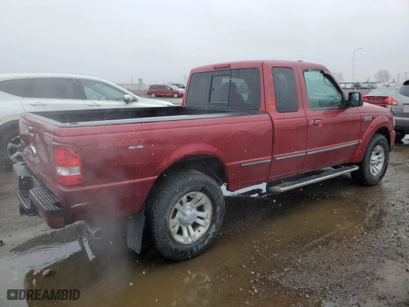 2008 Ford Ranger XLT with VIN 1FTZR45E68PA47187, listed as a Copart auction lot 53693545 with 147,544 mi miles and Clean Title. Bid and sale history available at carsss.com. Image 3.