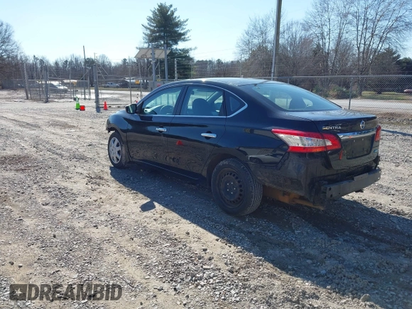 2013 Nissan Sentra SV with VIN 1N4AB7AP8DN909931, listed as a IAAI auction lot 41475743 with 139,217 mi miles and . Bid and sale history available at carsss.com. Image 3.