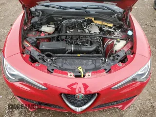 2018 Alfa Romeo Stelvio Ti z VIN ZASFAKBN7J7B80170, wystawiony jako Copart lot #53367875 z przebiegiem 94 603 mil mil oraz Czysty tytuł • Clean title. Historia ofert i sprzedaży dostępna na DreamBid. Obrazek 11.