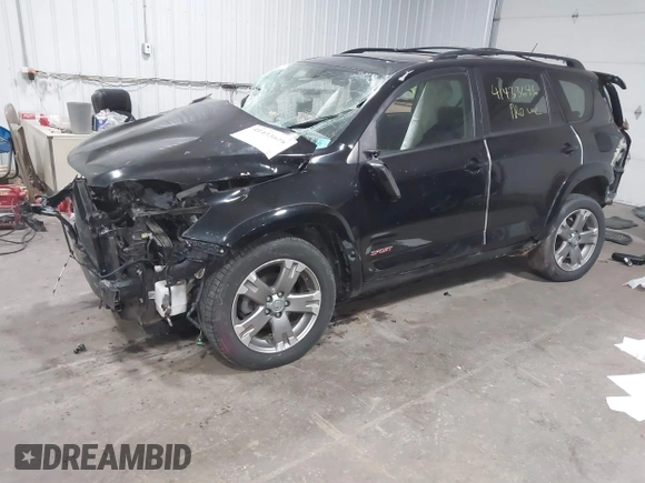 2011 Toyota RAV4 Sport with VIN JTMRK4DV5B5099676, listed as a IAAI auction lot 41433646 with 99,952 mi miles. Bid and sale history available at carsss.com. Image 17.