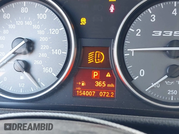 2011 BMW 3 Series 335is with VIN WBAKG1C57BE618727, listed as a IAAI auction lot 41234102 with 154,007 mi miles and . Bid and sale history available at carsss.com. Image 15.