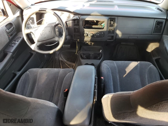 2004 Dodge Dakota SLT with VIN 1D7HL48K04S781707, listed as a Copart auction lot 74326284 with 190,531 mi miles and Clean Title. Bid and sale history available at carsss.com. Image 8.