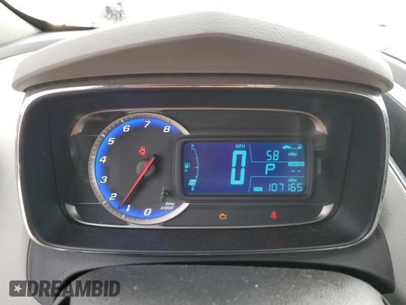 2015 Chevrolet Trax LTZ with VIN KL7CJTSBXFB205894, listed as a Copart auction lot 49813245 with 107,165 mi miles and Clean Title. Bid and sale history available at carsss.com. Image 10.