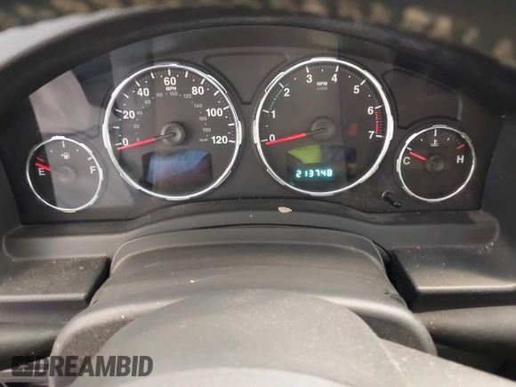 2012 Jeep Liberty Sport with VIN 1C4PJMAK9CW176792, listed as a IAAI auction lot 41685594 with 213,748 mi miles. Bid and sale history available at carsss.com. Image 7.