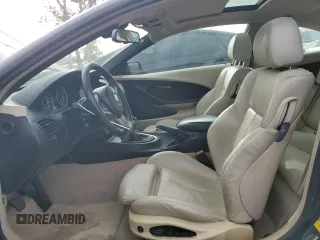 2007 BMW 6 Series 650i with VIN WBAEH13577CR46470, listed as a Copart auction lot 81734804 with 173,548 mi miles and Salvage Title. Bid and sale history available at carsss.com. Image 7.