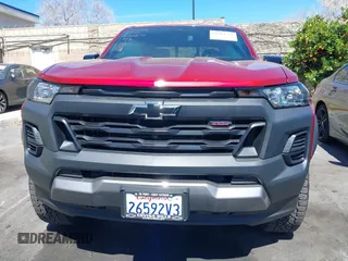 2023 Chevrolet Colorado 4WD Trail Boss with VIN 1GCPTEEK7P1185939, listed as a IAAI auction lot 41884598 with 3,476 mi miles. Bid and sale history available at carsss.com. Image 13.