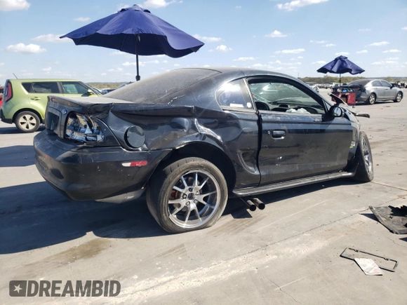 1996 Ford Mustang Cobra with VIN 1FALP47V1TF119779, listed as a Copart auction lot 77640024 with 202,819 mi miles and Salvage Title. Bid and sale history available at carsss.com. Image 3.