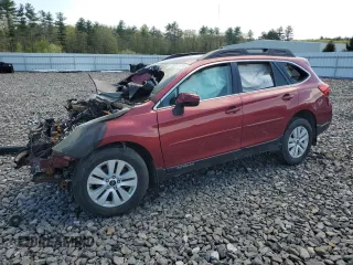 2018 Subaru Outback Premium z VIN 4S4BSACC4J3383161, wystawiony jako Copart lot #56061575 z przebiegiem Nie podano mil oraz Szkoda całkowita • Salvage title. Historia ofert i sprzedaży dostępna na DreamBid. Obrazek 1.