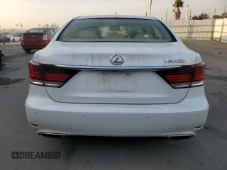 2015 Lexus LS 460 with VIN JTHBL5EF1F5133080, listed as a Copart auction lot 86340264 with 84,729 mi miles and Salvage title. Bid and sale history available at DreamBid. Image 6.