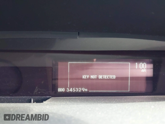 2011 Toyota Prius I with VIN JTDKN3DU3B1452918, listed as a IAAI auction lot 41513974 with 345,329 mi miles and . Bid and sale history available at DreamBid. Image 7.