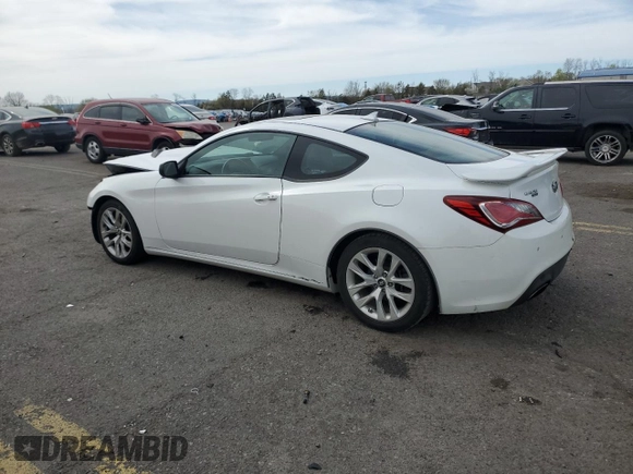 2013 Hyundai Genesis Coupe Track z VIN KMHHU6KJ9DU093661, wystawiony jako Copart lot #53787115 z przebiegiem 105 677 mil mil oraz Szkoda całkowita • Salvage title. Historia ofert i sprzedaży dostępna na DreamBid. Obrazek 2.