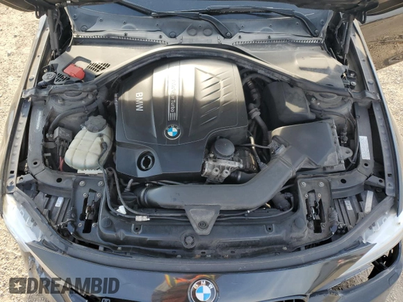 2014 BMW 3 Series 335i xDrive with VIN WBA3B9C58EP458979, listed as a Copart auction lot 53272855 with 120,565 mi miles and Salvage title. Bid and sale history available at DreamBid. Image 11.